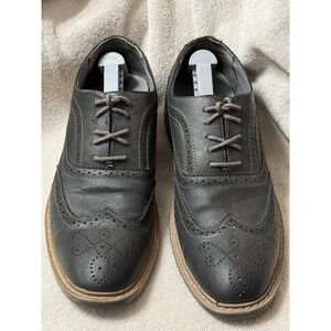 Perry Ellis Portfolio 'Daniel' Wingtip Faux Leather Oxfords Shoes Men's Size 9